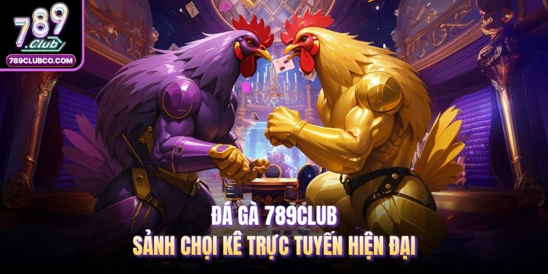 Đá gà 789Club - Sảnh chọi kê trực tuyến hiện đại 