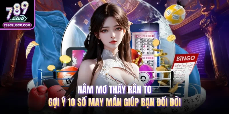 Nằm Mơ Thấy Rắn To - Gợi Ý 10 Số May Mắn Giúp Bạn Đổi Đời